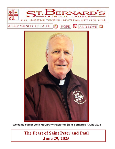 June 29, 2025 St Bernards Bulletin